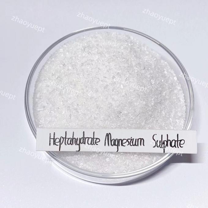 Sal de Epsom Sulfato Magnésio Hepta-hidrato, CAS 10034-99-8 Matérias-primas químicas 0